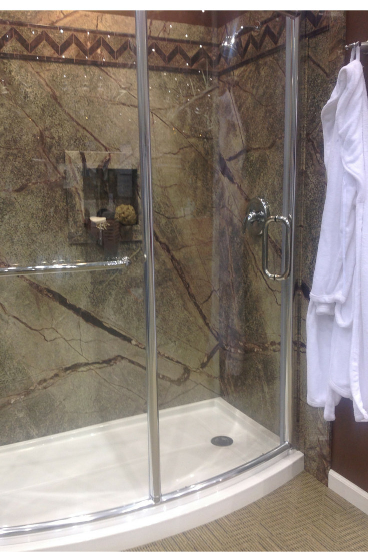 Best ideas about DIY Shower Wall Panels
. Save or Pin 3 Steps to Add Trim and Borders to DIY Shower Wall Panels Now.