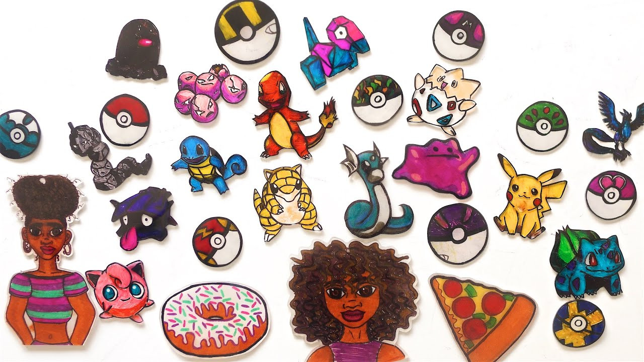 Best ideas about DIY Shrinky Dinks
. Save or Pin DIY Shrinky Dink Art & Keychains Now.