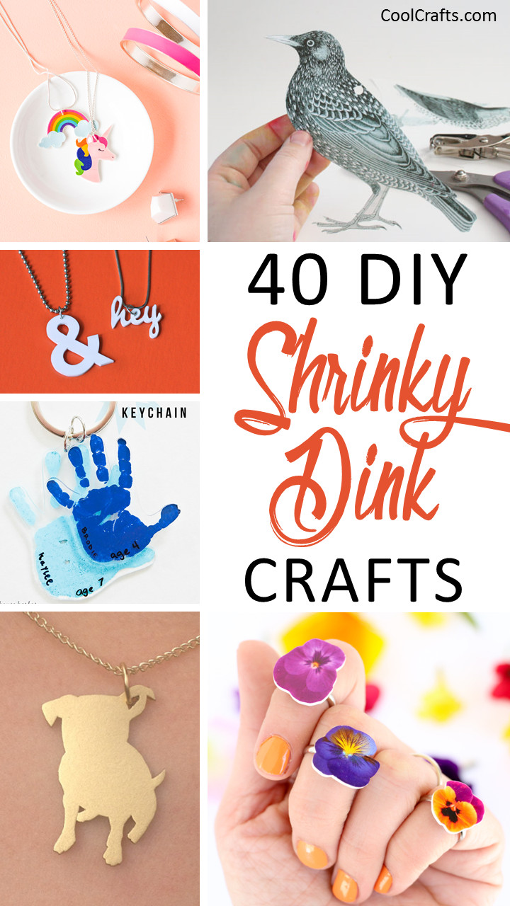 Best ideas about DIY Shrinky Dinks
. Save or Pin 40 DIY Shrinky Dink Plastic Craft Ideas • Cool Crafts Now.