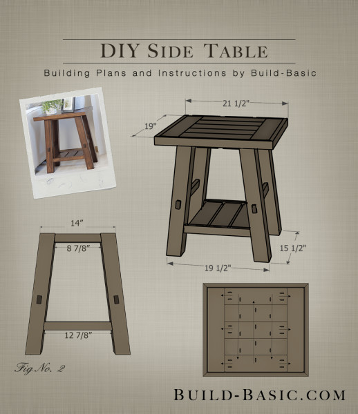 Best ideas about DIY Side Table Plans
. Save or Pin Build a DIY Side Table ‹ Build Basic Now.