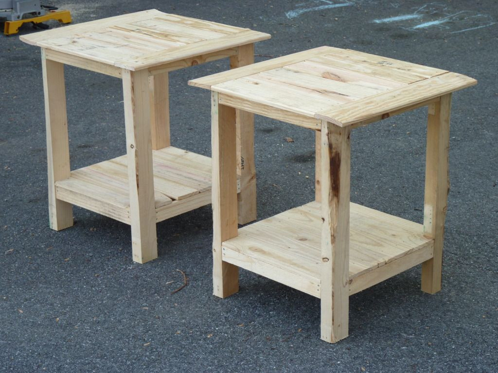 Best ideas about DIY Side Table Plans
. Save or Pin Tryed Side Table with Shelf Now.