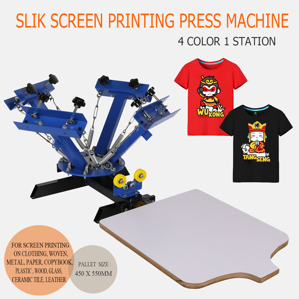 Best ideas about DIY Silk Screening Kit
. Save or Pin Silk 4 Color 1 Station DIY Screen Printing Press Machine Now.