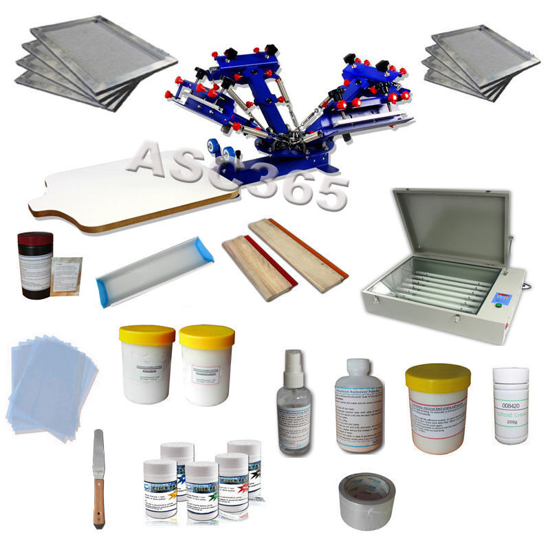 Best ideas about DIY Silk Screening Kit
. Save or Pin 4 Color Silk Screen Printing Kit Press Printing Machine Now.