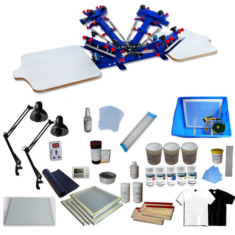 Best ideas about DIY Silk Screening Kit
. Save or Pin 4 Color Screen Printing Press Kit Machine 2 Station Silk Now.