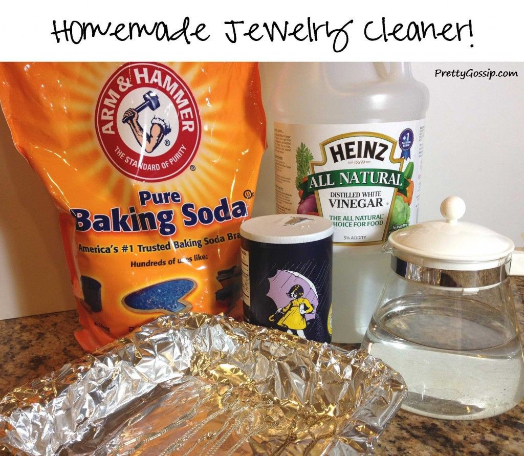Best ideas about DIY Silver Cleaner
. Save or Pin DIY Homemade Jewelry Cleaner No Scrubbing Now.