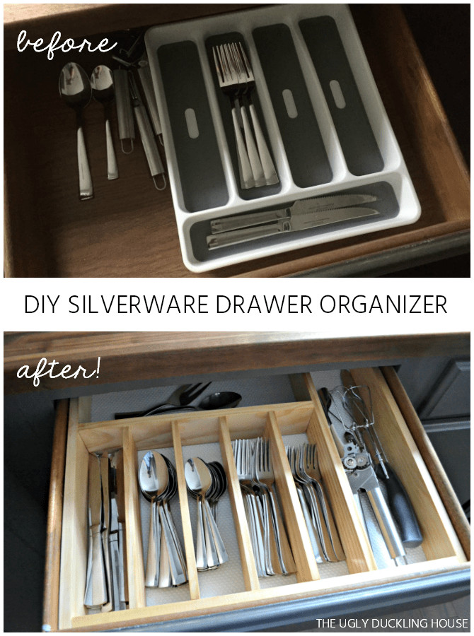Best ideas about DIY Silverware Drawer Organizer
. Save or Pin $10 to Organized DIY Silverware Drawer Organizer The Now.