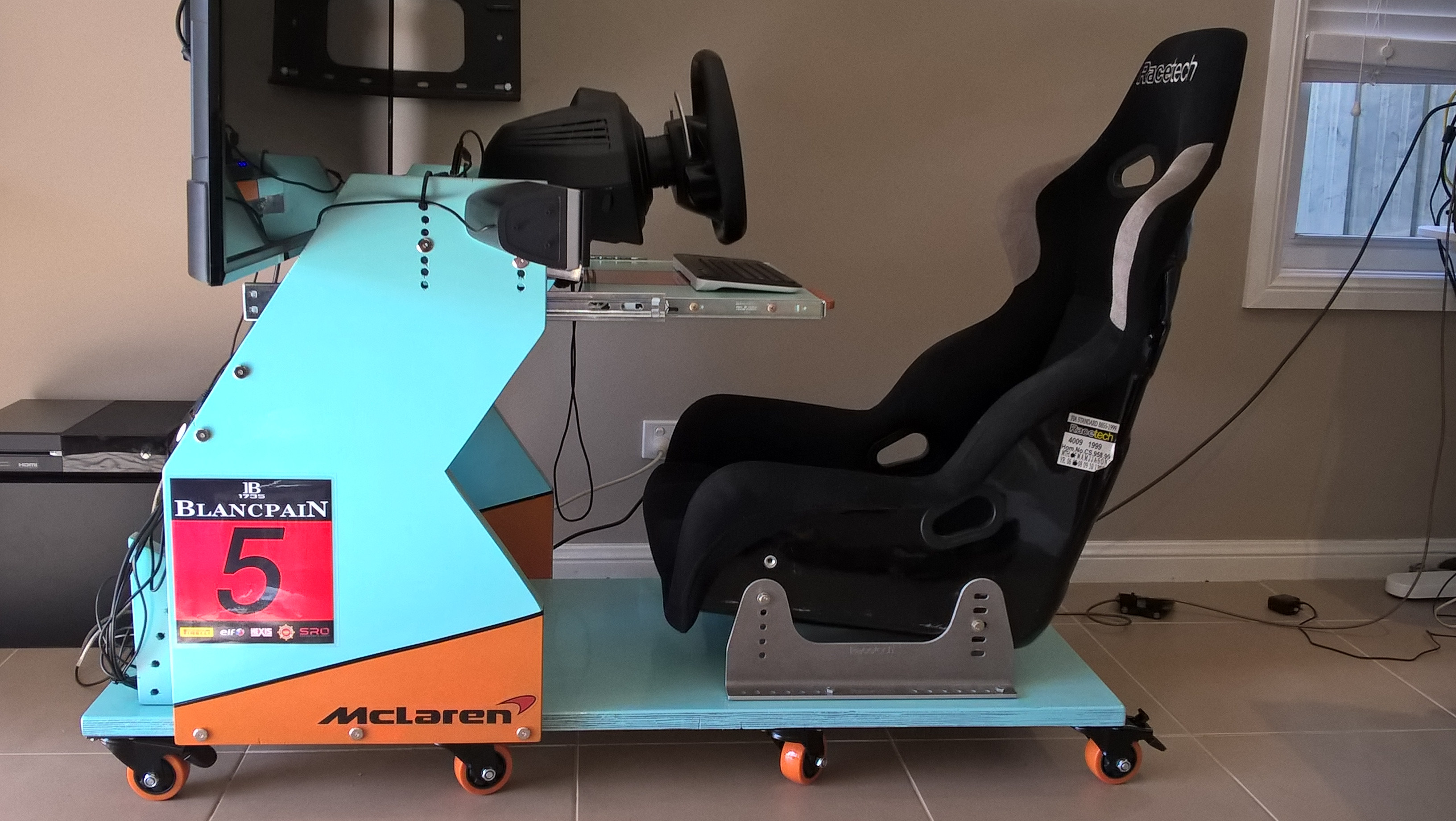 Best ideas about DIY Sim Racing Rig
. Save or Pin DIY Wooden bud sim rig with plans sketchup Now.
