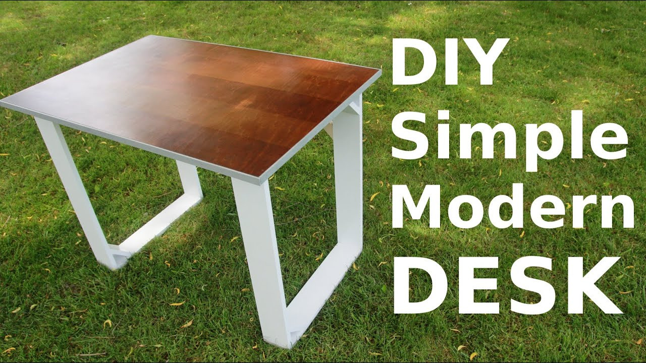 Best ideas about DIY Simple Desk
. Save or Pin DIY Simple Modern Style Desk Now.