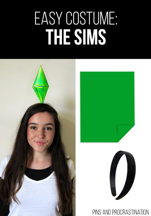 Best ideas about DIY Sims Costume
. Save or Pin 13 Easy Last Minute DIY Halloween Costumes Pins and Now.