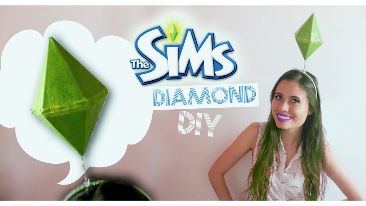 Best ideas about DIY Sims Costume
. Save or Pin SIMS DIAMOND PLUMBOB DIY Sims Costume Now.