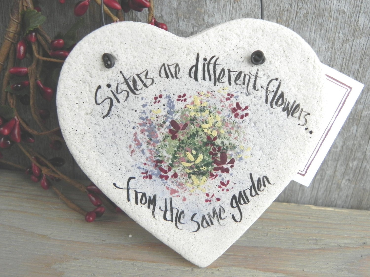 Best ideas about DIY Sister Gifts
. Save or Pin Sister Gift Salt Dough Heart Ornament Birthday Now.