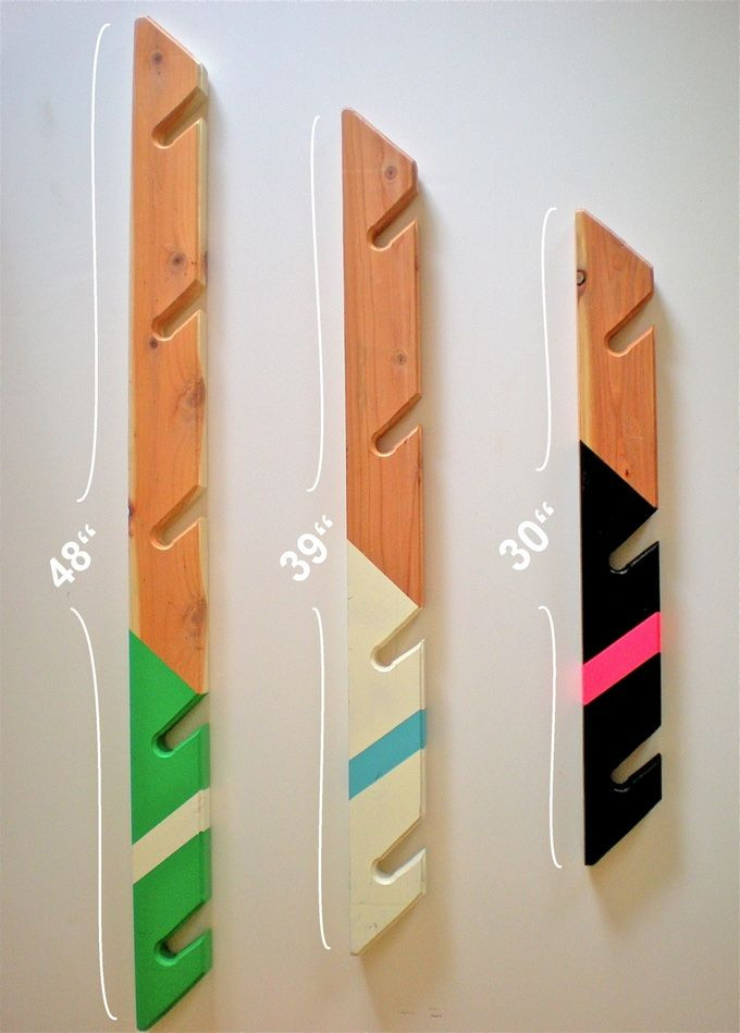 Best ideas about DIY Skateboard Wall Mount
. Save or Pin Redwood wall mounted racks for snowboards skateboards Now.