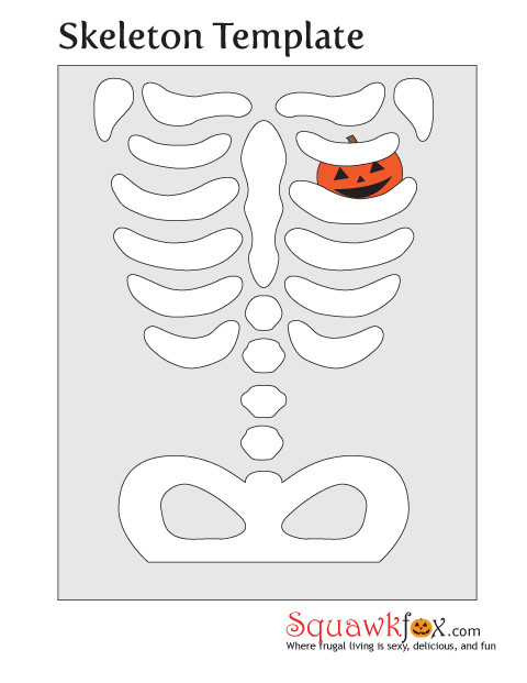 Best ideas about DIY Skeleton Costume Template
. Save or Pin Make a last minute Halloween costume with an old Now.