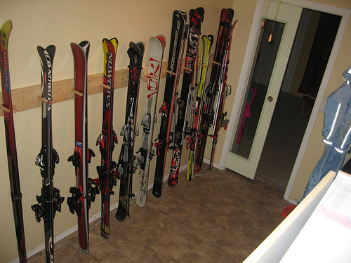 Best ideas about DIY Ski Rack
. Save or Pin Garage Ski Storage DIY or prebuilt Now.