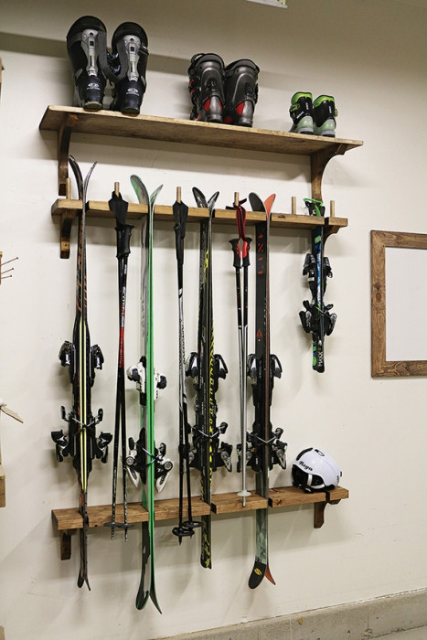 Best ideas about DIY Ski Rack
. Save or Pin Rack Em Up Now.