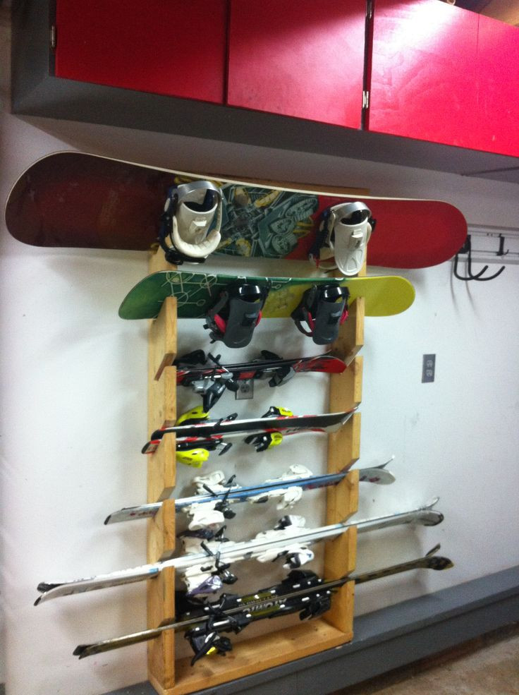 Best ideas about DIY Ski Rack
. Save or Pin The Bens Tell a Diy ski rack for garage Now.