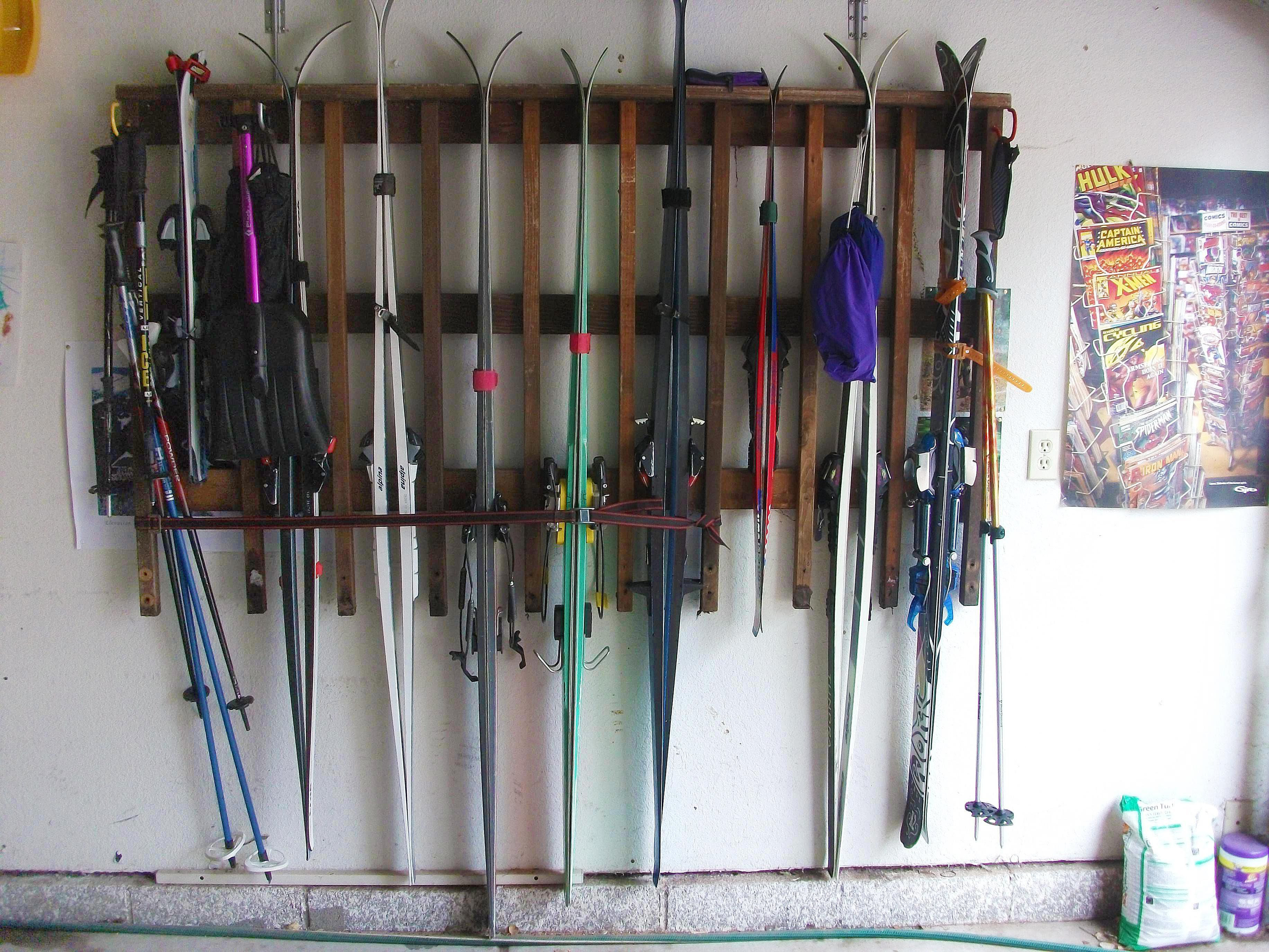 Best ideas about DIY Ski Racks
. Save or Pin How to Make Your Own Slotted Ski Rack Now.