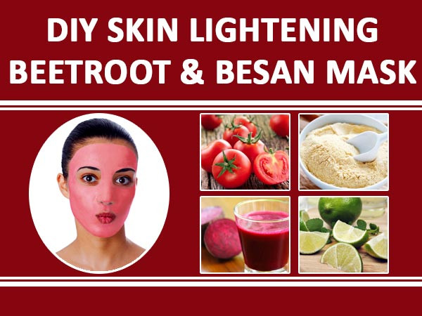 Best ideas about DIY Skin Lightening
. Save or Pin DIY Skin Lightening Beetroot & Besan Mask Boldsky Now.