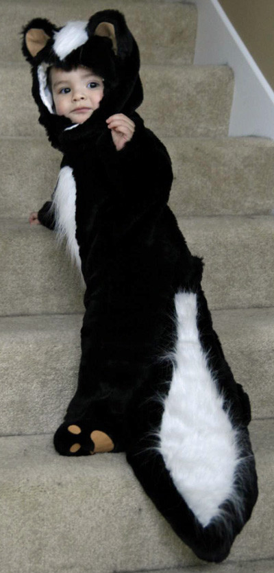 Best ideas about DIY Skunk Costume
. Save or Pin Homemade Toddler Skunk Costume Now.