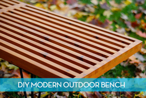 Best ideas about DIY Slat Bench
. Save or Pin How to Make a DIY Mid Century Modern Outdoor Slat Bench Now.