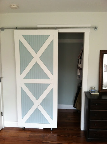 Best ideas about DIY Sliding Closet Doors
. Save or Pin Sliding barn style closet door DIY house ideas Now.