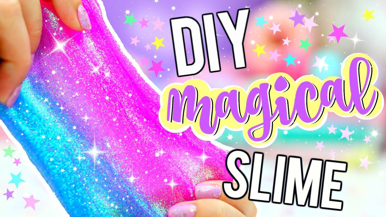 Best ideas about DIY Slime With Glue
. Save or Pin DIY GLITTER SLIME How To Make MAGICAL UNICORN SLIME Now.