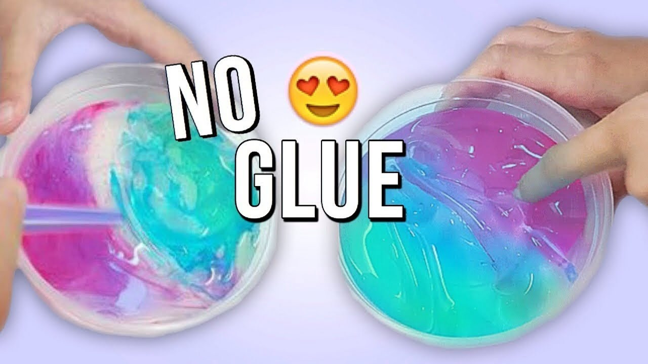 Best ideas about DIY Slime Without Glue
. Save or Pin SLIME WITHOUT GLUE 💦 5 Easy DIY Slimes WITHOUT GLUE Now.