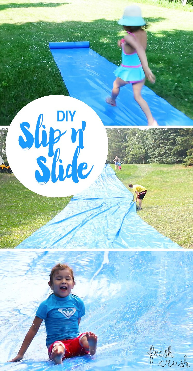 Best ideas about DIY Slip N Slide
. Save or Pin DIY a Giant Slip n Slide Now.