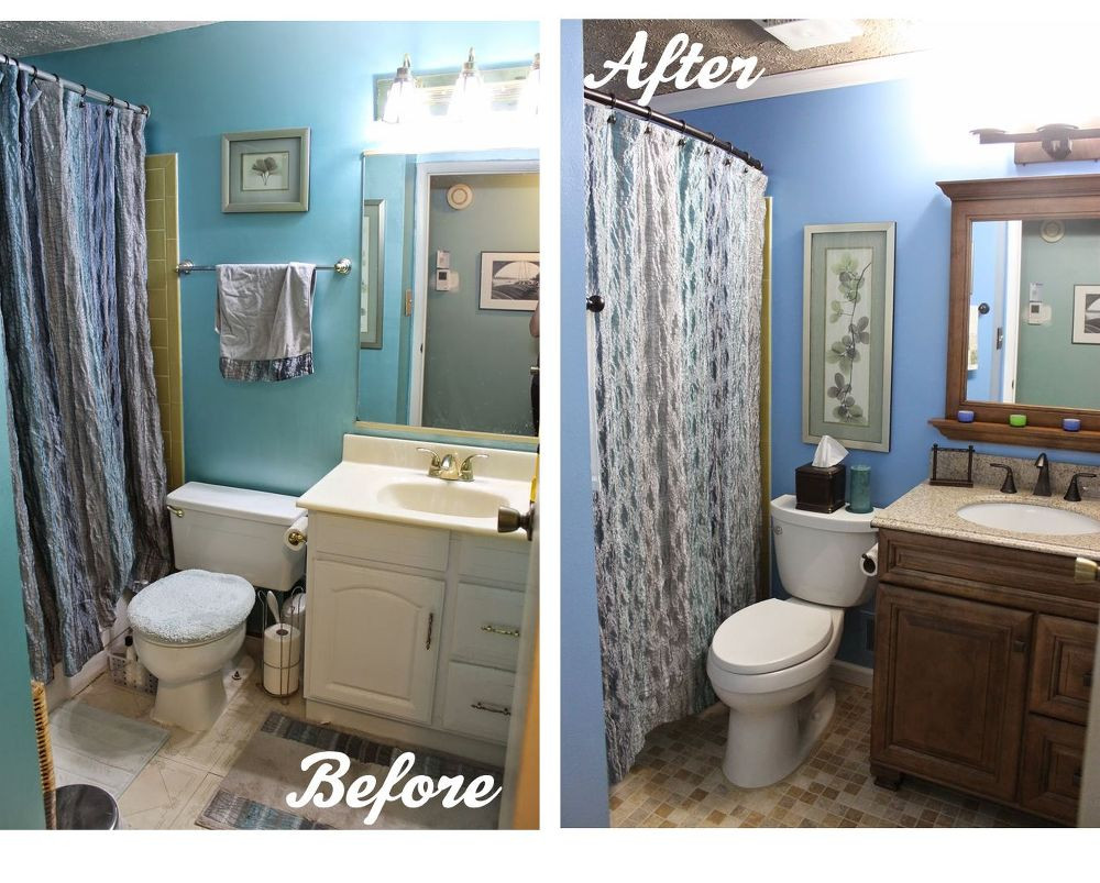 Best ideas about DIY Small Bathroom
. Save or Pin DIY Small Bathroom Renovation Now.