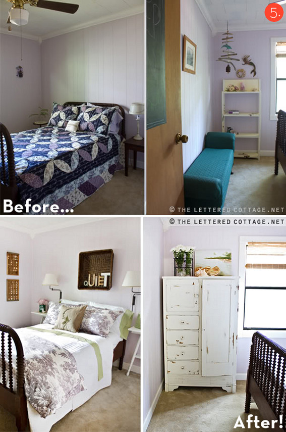 Best ideas about DIY Small Bedroom Makeover
. Save or Pin Roundup 10 Inspiring Bud Friendly Bedroom Makeovers Now.