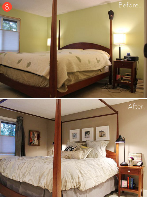 Best ideas about DIY Small Bedroom Makeover
. Save or Pin Roundup 10 Inspiring Bud Friendly Bedroom Makeovers Now.