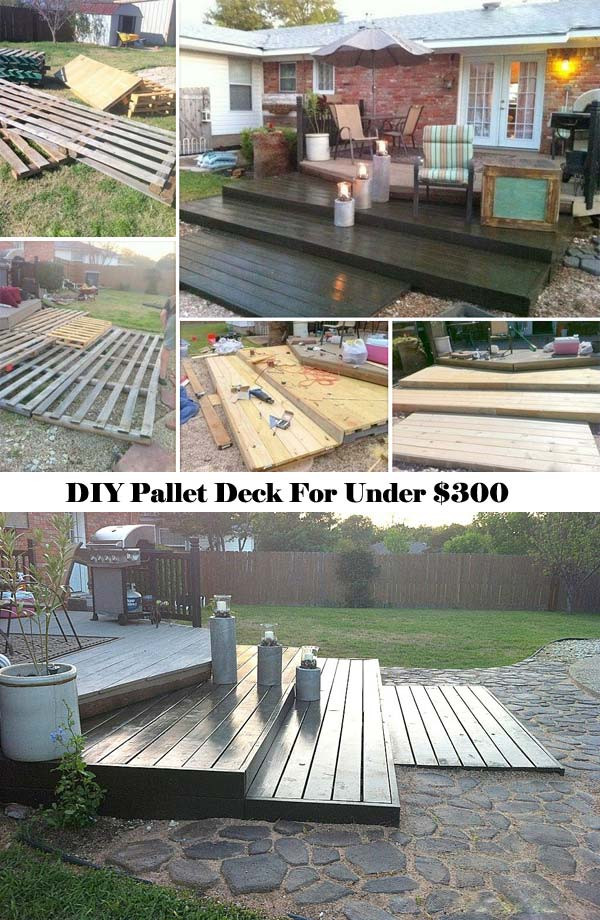 Best ideas about DIY Small Deck
. Save or Pin Top 19 Simple and Low bud Ideas For Building a Floating Now.