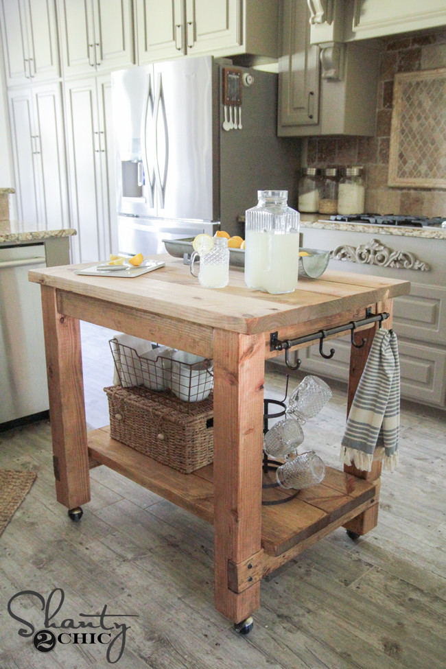 Best ideas about DIY Small Kitchen Island
. Save or Pin DIY Kitchen Island FREE Plans Now.