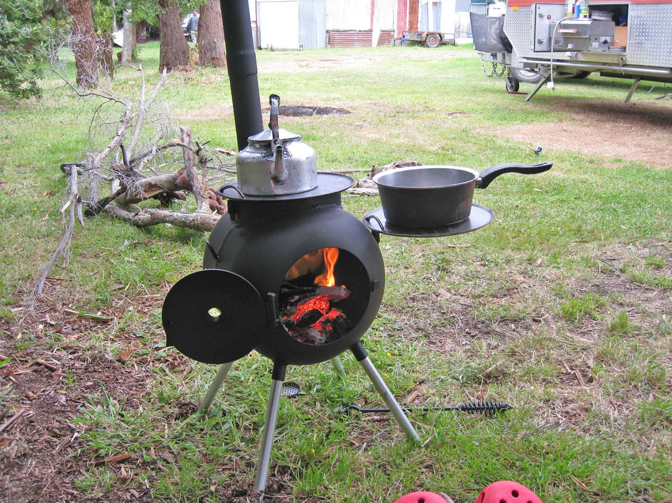 Best ideas about DIY Small Wood Stove
. Save or Pin DIY Wood Stove wood burning stoves forum at permies Now.