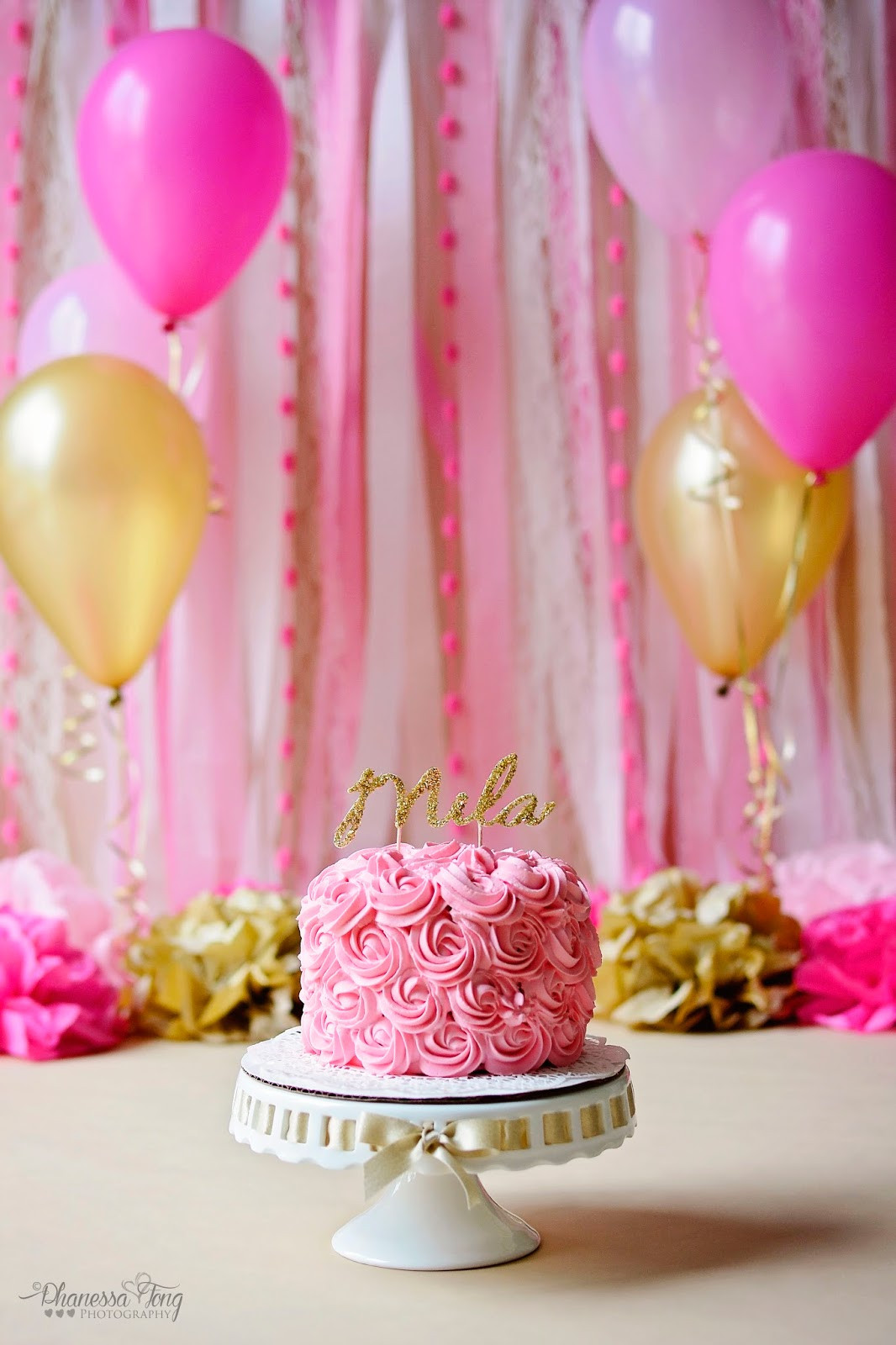Best ideas about DIY Smash Cake
. Save or Pin Phanessa s Crafts DIY Back Drop for Cake Smash Now.