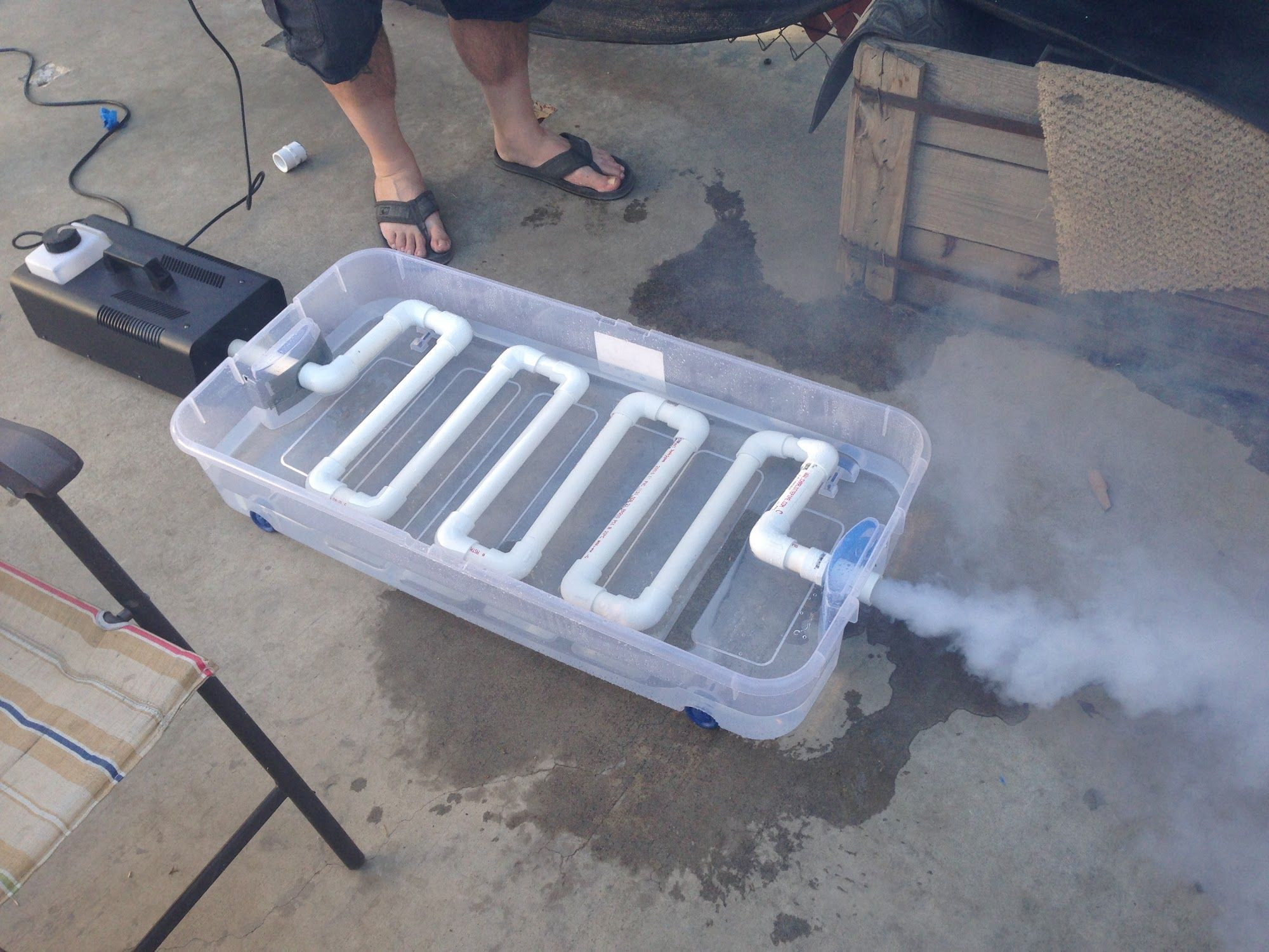 Best ideas about DIY Smoke Machine
. Save or Pin DIY Fog Machine Chiller Crafty Pinterest Now.