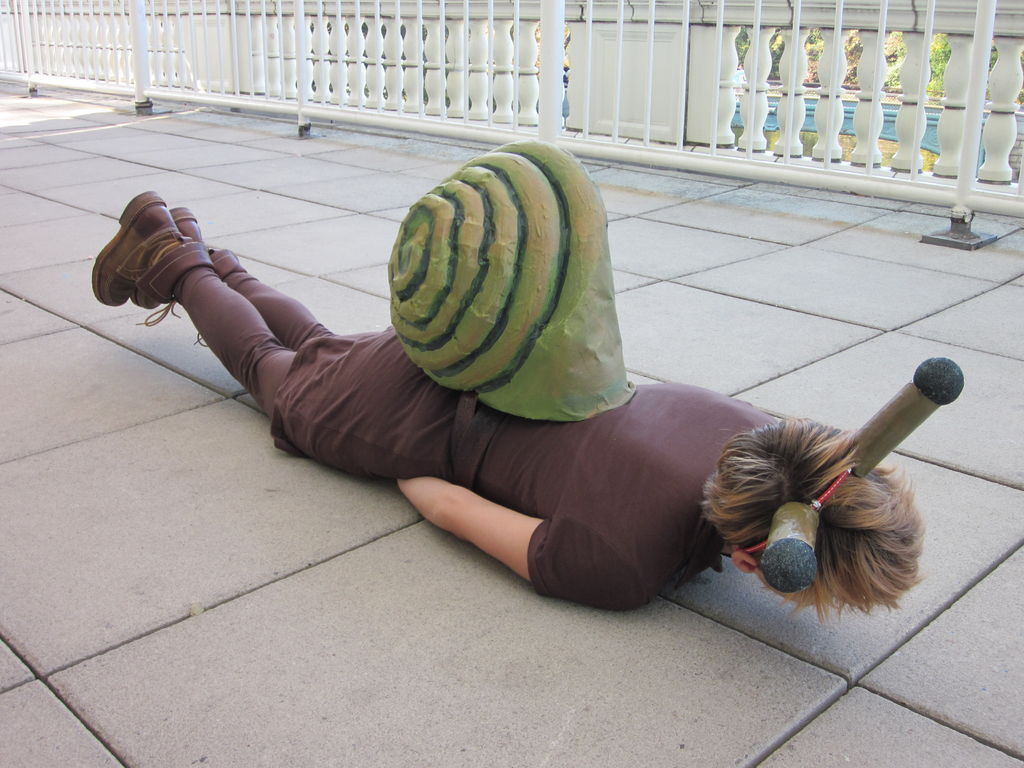 Best ideas about DIY Snail Costume
. Save or Pin Create a low bud snail costume Now.