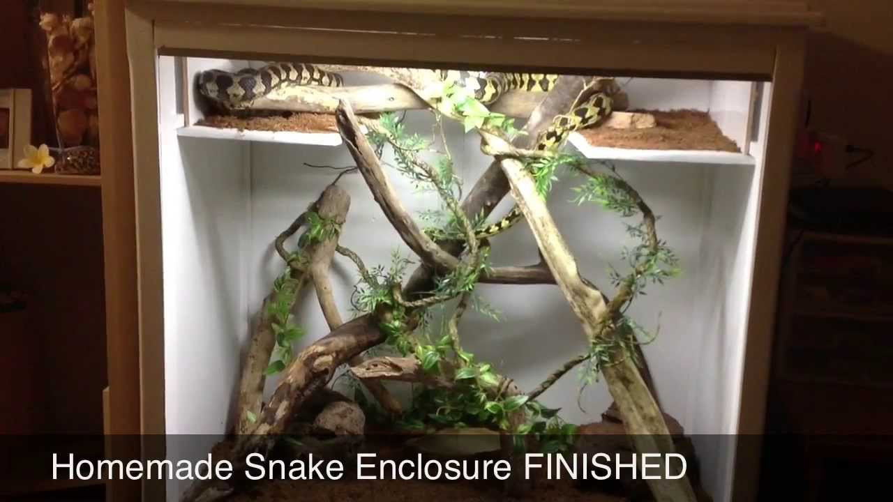 Best ideas about DIY Snake Cage
. Save or Pin DIY Snake Enclosure FINISHED Now.