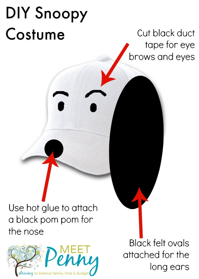 Best ideas about DIY Snoopy Costume
. Save or Pin Peanuts Characters Costumes for the Family Meet Penny Now.