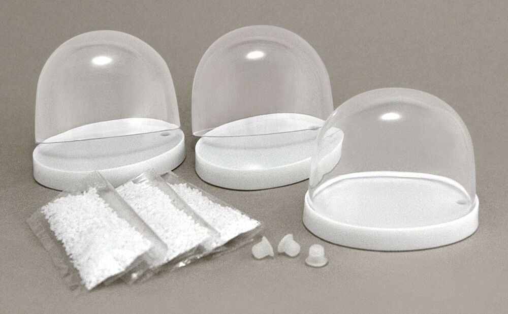 Best ideas about DIY Snow Globe Kit
. Save or Pin DIY Make 3 Small Clear Oval Plastic Snow Globes Snowdomes Now.