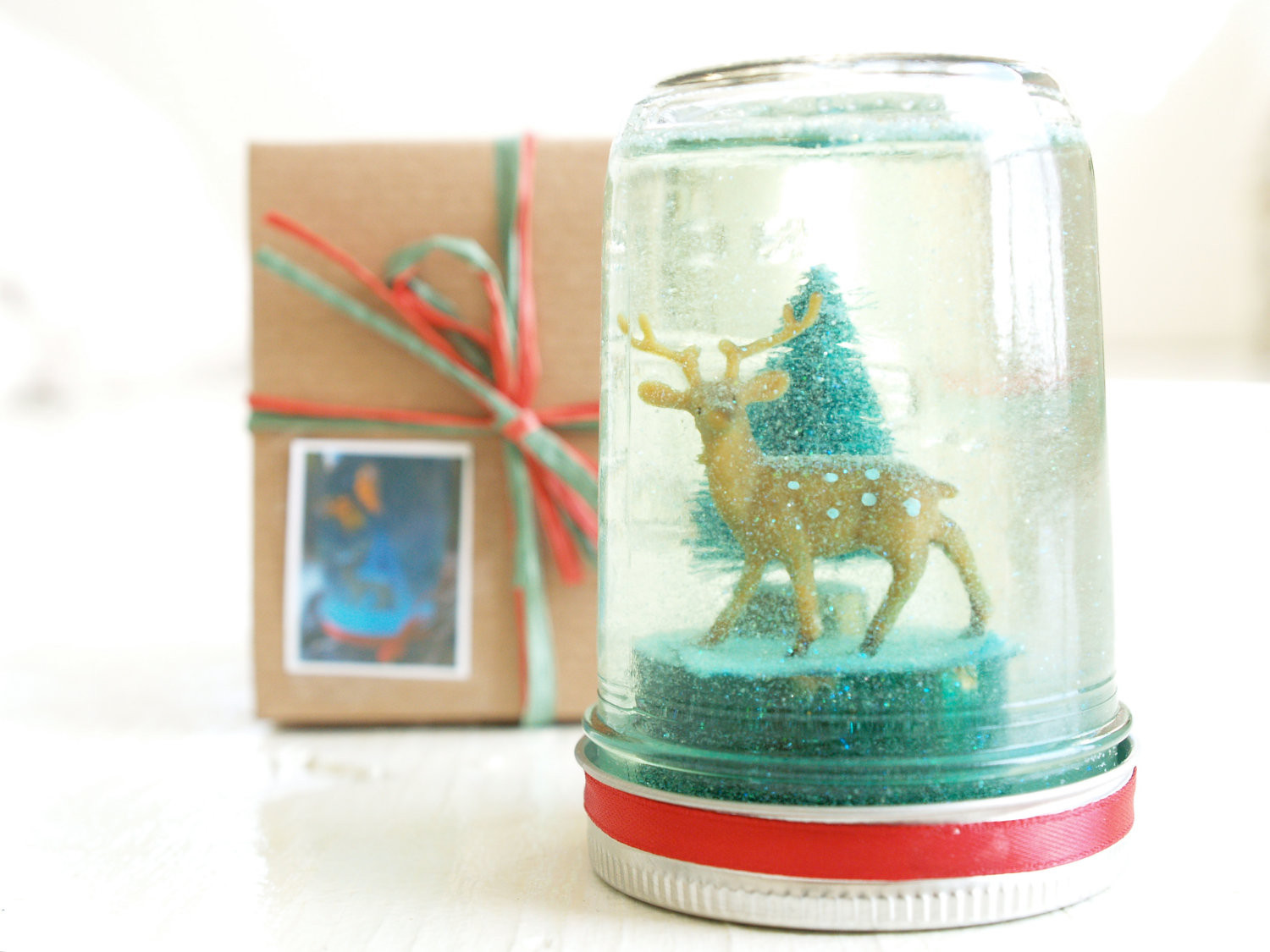 Best ideas about DIY Snow Globe Kit
. Save or Pin DIY Snow Globe Kit Christmas Winter Wonderland for by Now.