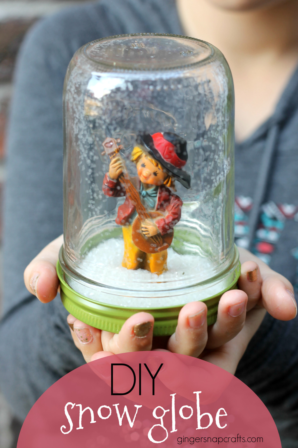 Best ideas about DIY Snow Globe With Photo
. Save or Pin Ginger Snap Crafts DIY Snow Globe tutorial Now.