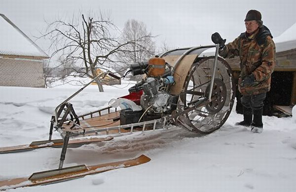 Best ideas about DIY Snow Machine
. Save or Pin Russian DIY snowmobile Snow Machines Now.