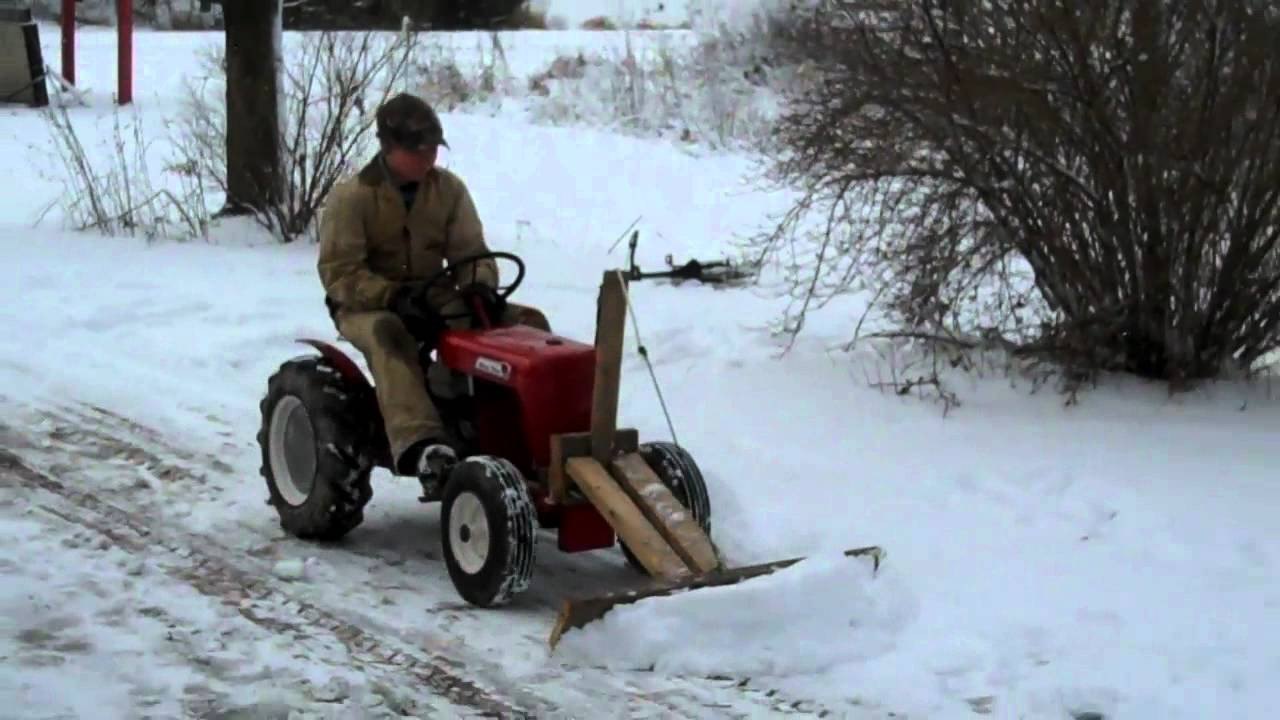 Best ideas about DIY Snow Plow
. Save or Pin 12 Year Old Andrew s Homemade Snow Plow for 1960 Wheel Now.