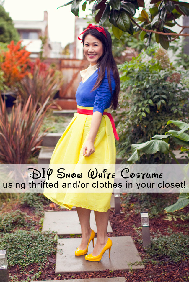 Best ideas about DIY Snow White Costume
. Save or Pin DIY Snow White Costume using thrifted and or clothes in Now.