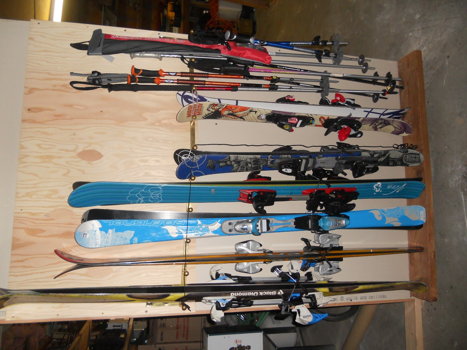 Best ideas about DIY Snowboard Rack
. Save or Pin Daily Dose of Douglet POS DIY Ski Rack Now.