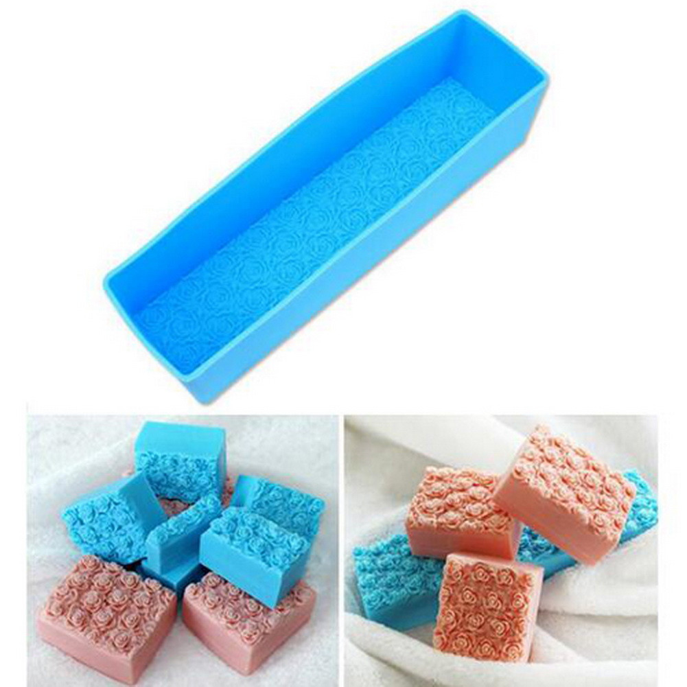 Best ideas about DIY Soap Mold
. Save or Pin Rectangle Silicone Soap Mold DIY Tools Loaf Baking Cake Now.