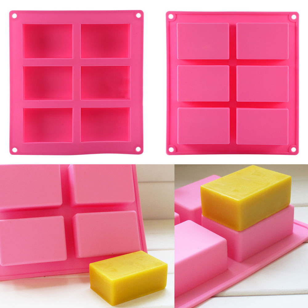 Best ideas about DIY Soap Mold
. Save or Pin 6 Cavity Plain Rectangle Soap Mold Silicone Craft DIY Now.