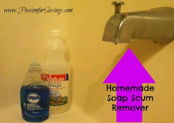 Best ideas about DIY Soap Scum Remover
. Save or Pin Homemade Soap Scum Remover Passion for Savings Now.