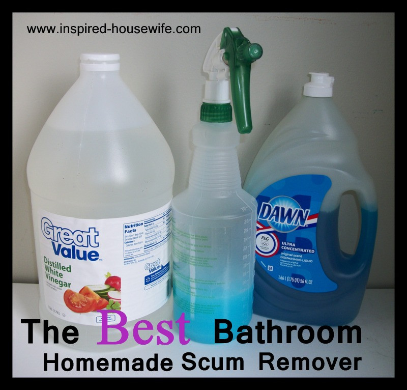 Best ideas about DIY Soap Scum Remover
. Save or Pin The Best Bathroom Homemade Cleaner Scum Remover Now.